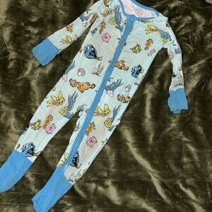 HTF Little Sleepies 3/6 month Nemo